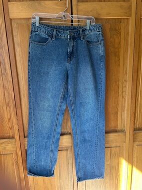 Target Blue Straight-Leg Jeans